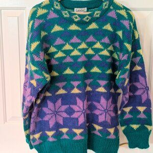 Vintage Mohair blend sweater, size XL
